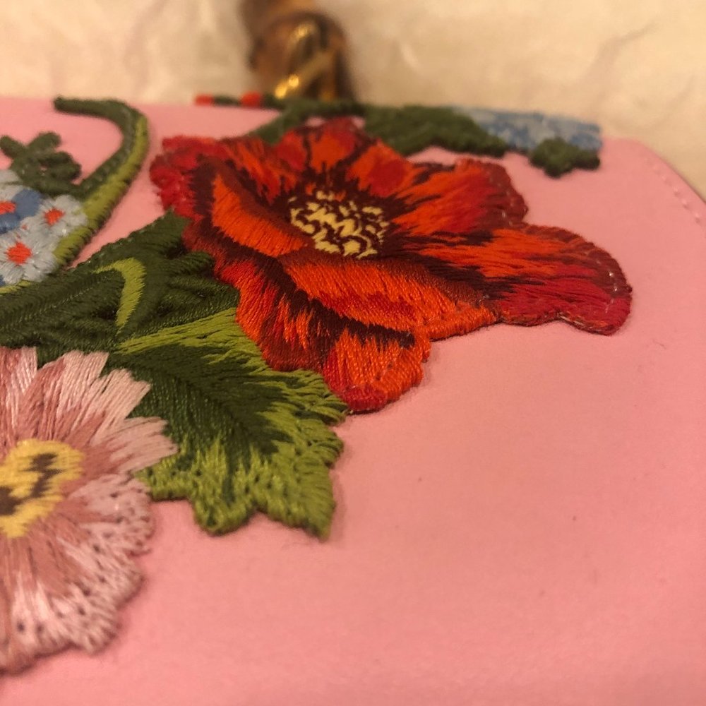 🥳🎉HOST PICK🎉🥳 Gucci Dionysus Small Embroidered Floral Bag Pink NEW W DUSTBAG - Picture 12 of 16